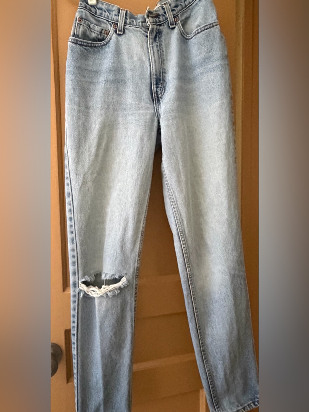 Vintage distressed jeans, Levi”s, 9